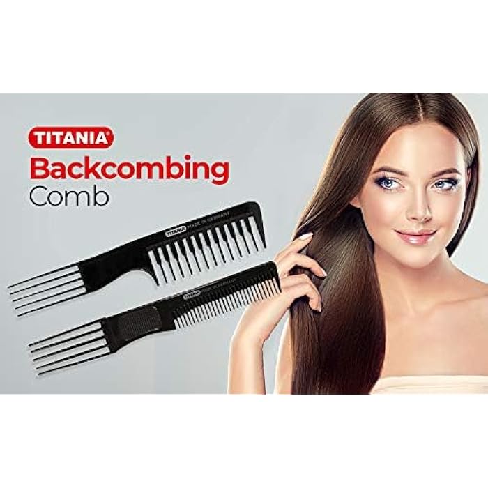 Titania Teasing Comb, Black - Image 2